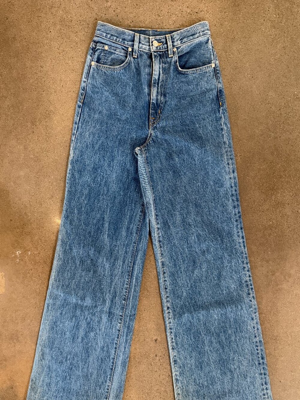 SLVRLAKE Eva High Rise Wide Leg Jeans- size 27